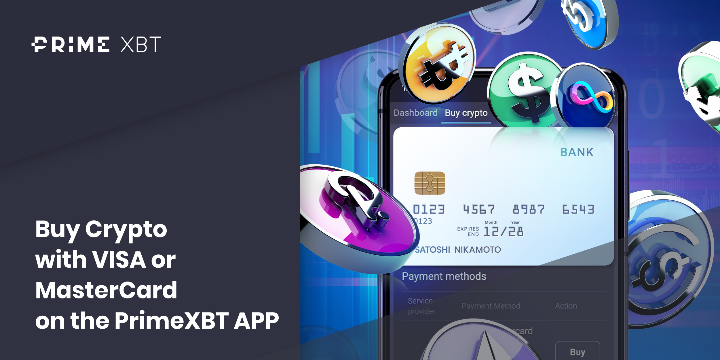 Buy The Bitcoin Dip With VISA/Mastercard On The PrimeXBT App - Blog app  08 07