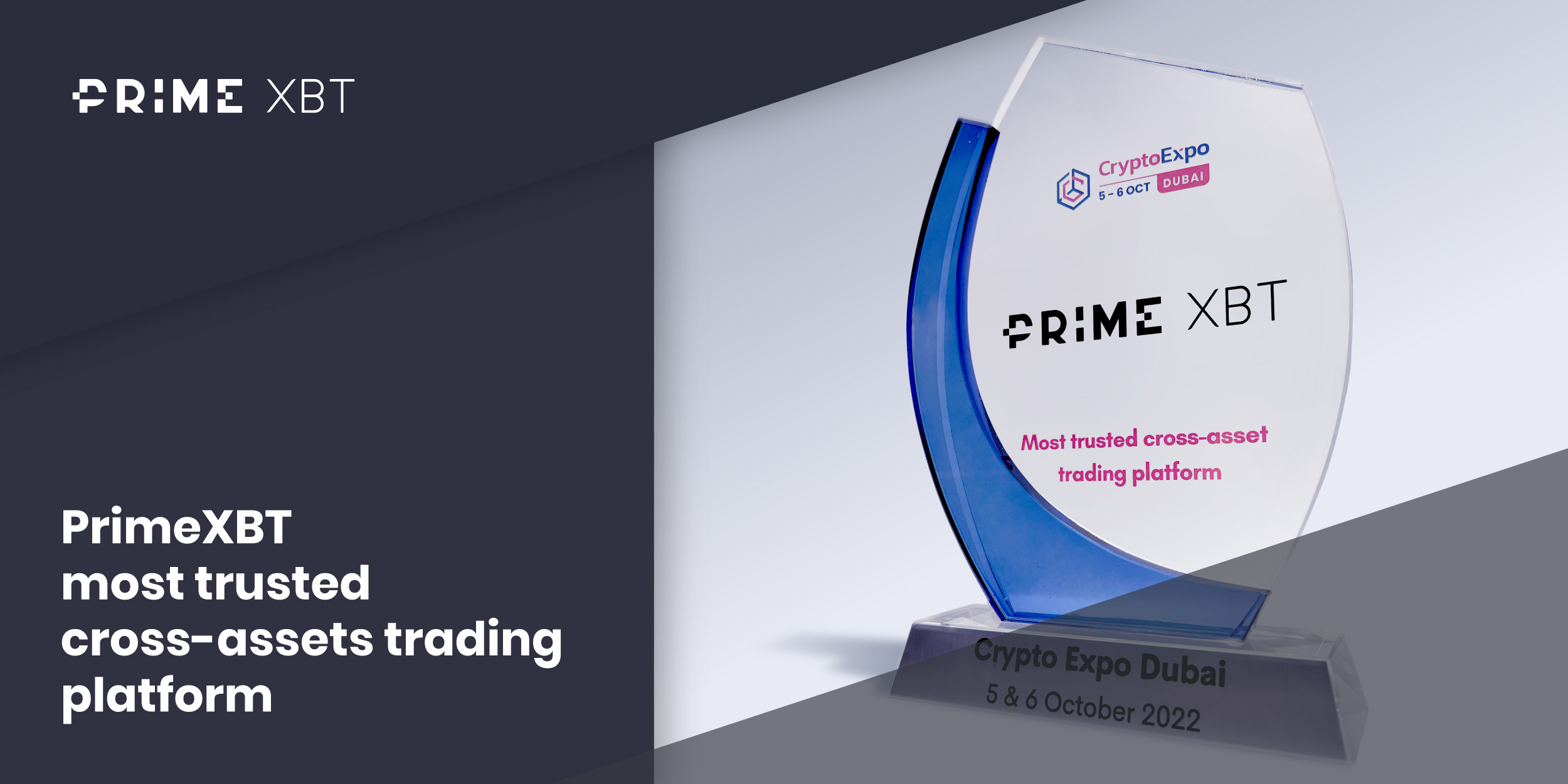 PrimeXBT Takes Home "Most Trusted Crypto-Asset Trading Platform" Award From Crypto Expo Dubai - Blog 17 10