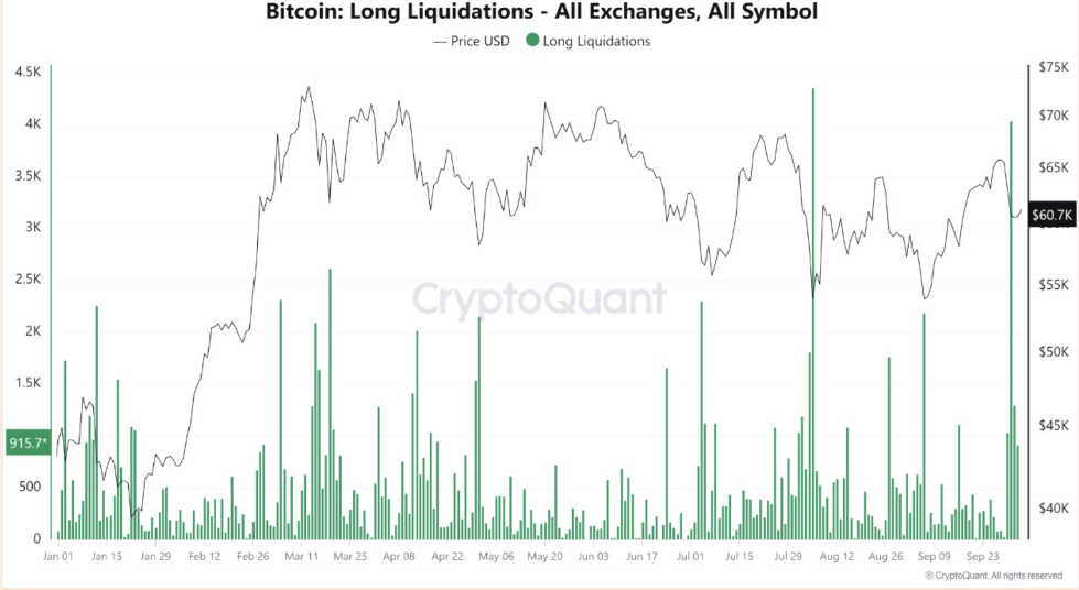 Bitcoin recovered from 60k. BTC ETFs see weekly outflows, but whales hold steady. US inflation data is in focus. - liquidations 2