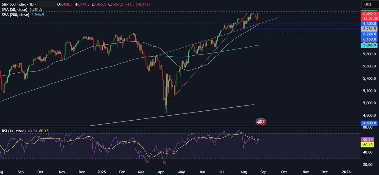 Week Ahead: US Core PCE, NVDA earnings, German, Australian CPI & Canada GDP   - spx 25082025