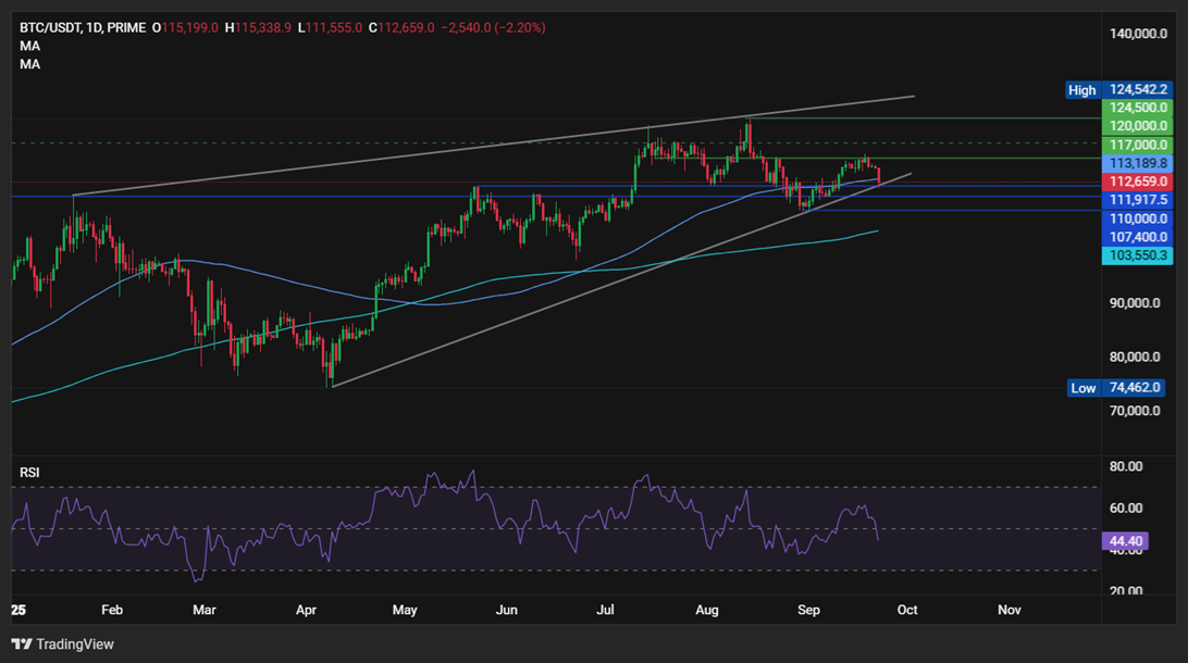 Bitcoin Faces Flash Crash, But Long-Term Holders Signal Bullish Q4 Bitcoin Faces Flash Crash, But Long-Term Holders Signal Bullish Q4 - BTCUSD 22092025