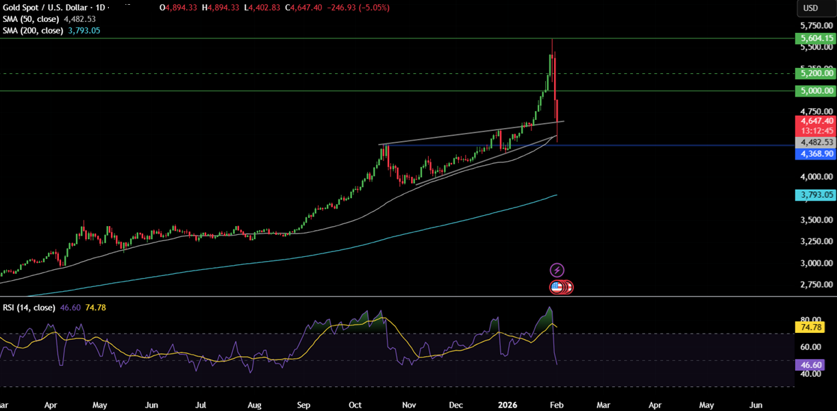 Week ahead: Precious metal volatility, RBI, RBA rate decisions, Pakistan CPI, US NFP & ISM PMIs. - gold 9
