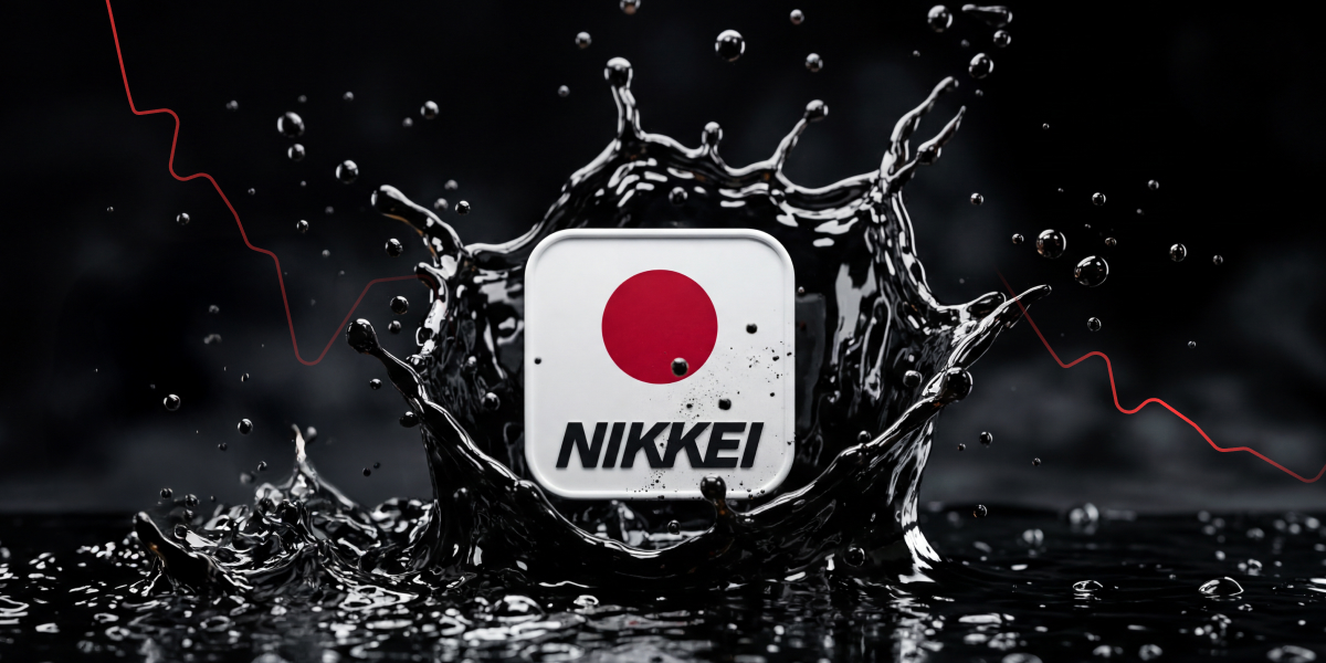 Nikkei index falls sharply from record highs as the oil crisis hits Japan hard. These are the key levels to watch - 13 03